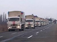 Российский «гумконвой» доставил груз в ДНР и ЛНР